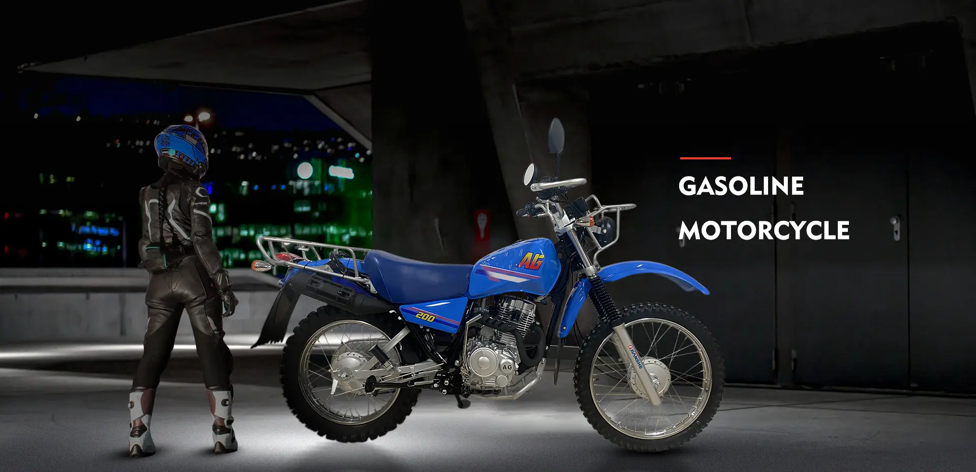 China benzínový motocykl